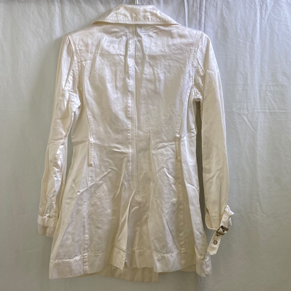 Gorgeous Women's/Juniors Satin Trench Coat Jacket Size: Medium - Picture 8 of 11